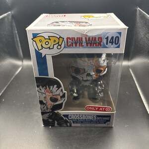 Funko Pop! Marvel Crossbones Battle Damage Civil War #140 Target Exclusive